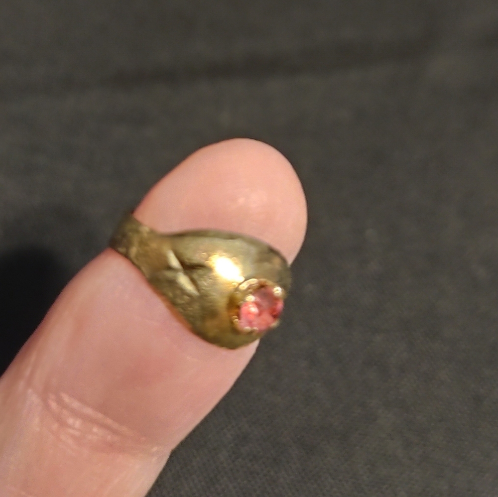Gold Plated Baby Ring